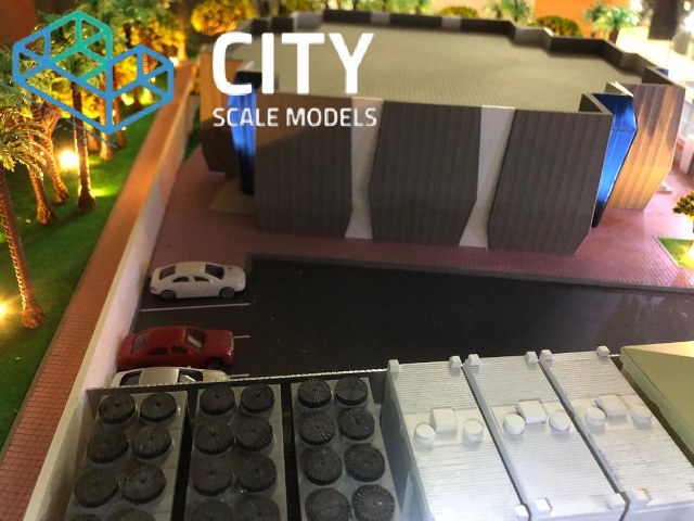 Ooredoo Building Scale Model Third Version in Oman 3