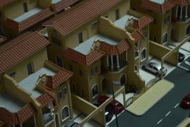 Bahrain housing complex model