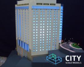 Dar Al-Hadith Hotel Scale Model in Saudi Arabia