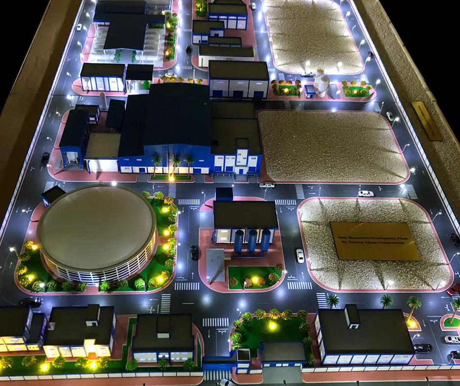 Mansoura Desalination Plant model