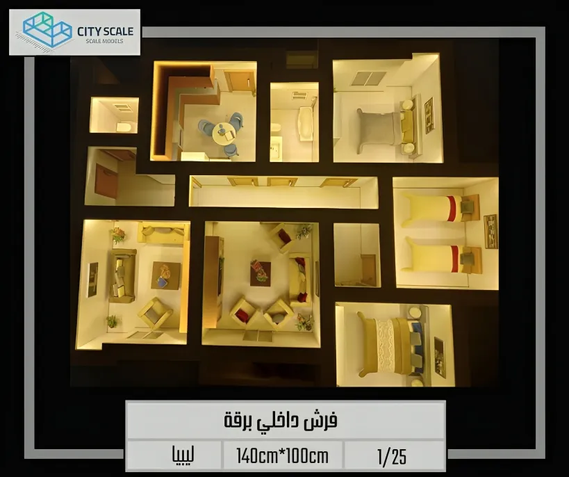 Interior Layout Model of Barqa Buildings