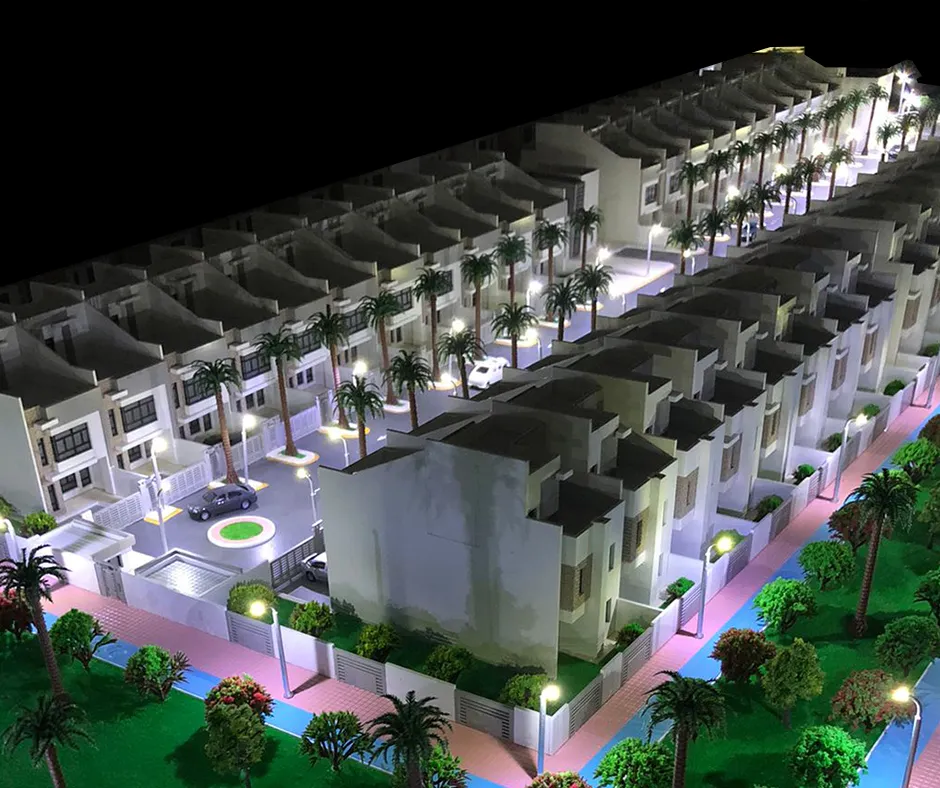 Juwar Housing Scale Model