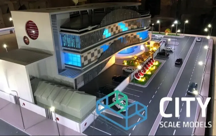 Ooredoo Building Scale Model Vr.1