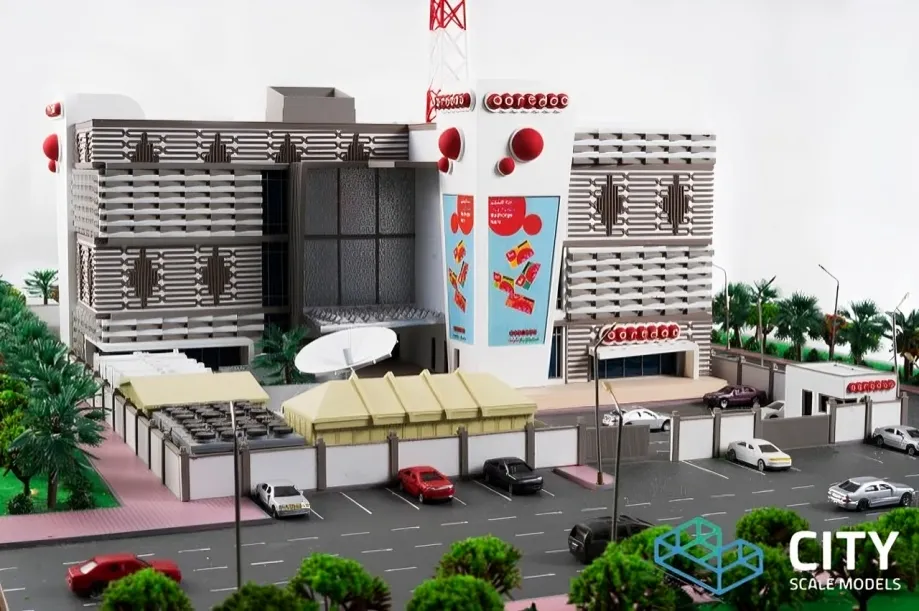 Ooredoo Building Scale Model Vr.2