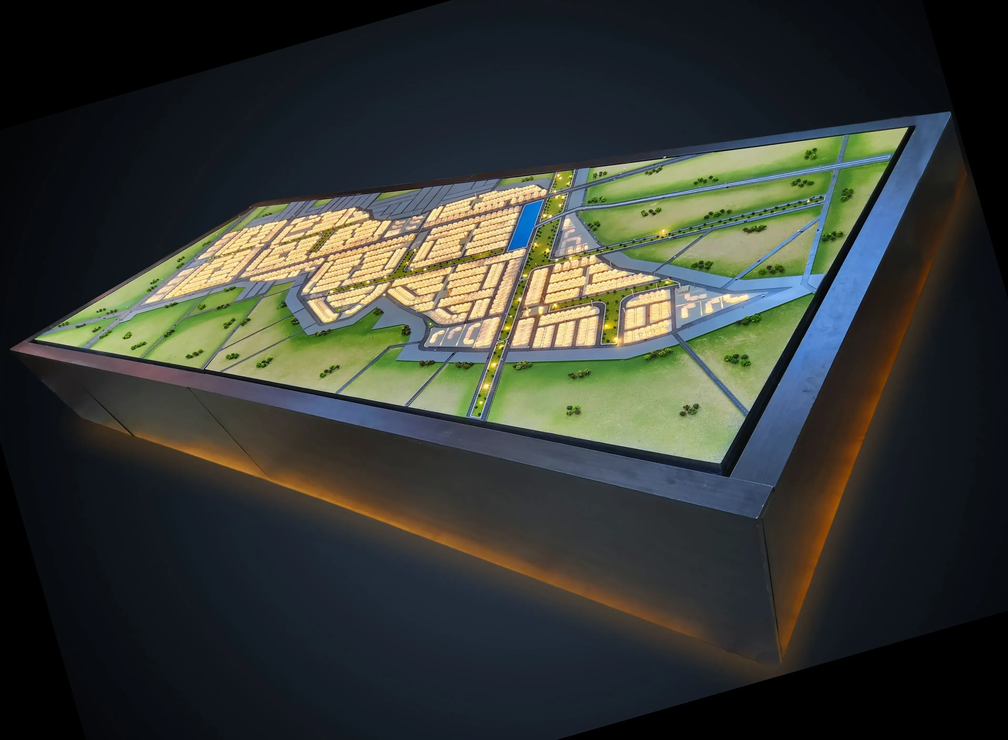 A Land Division Scale Model