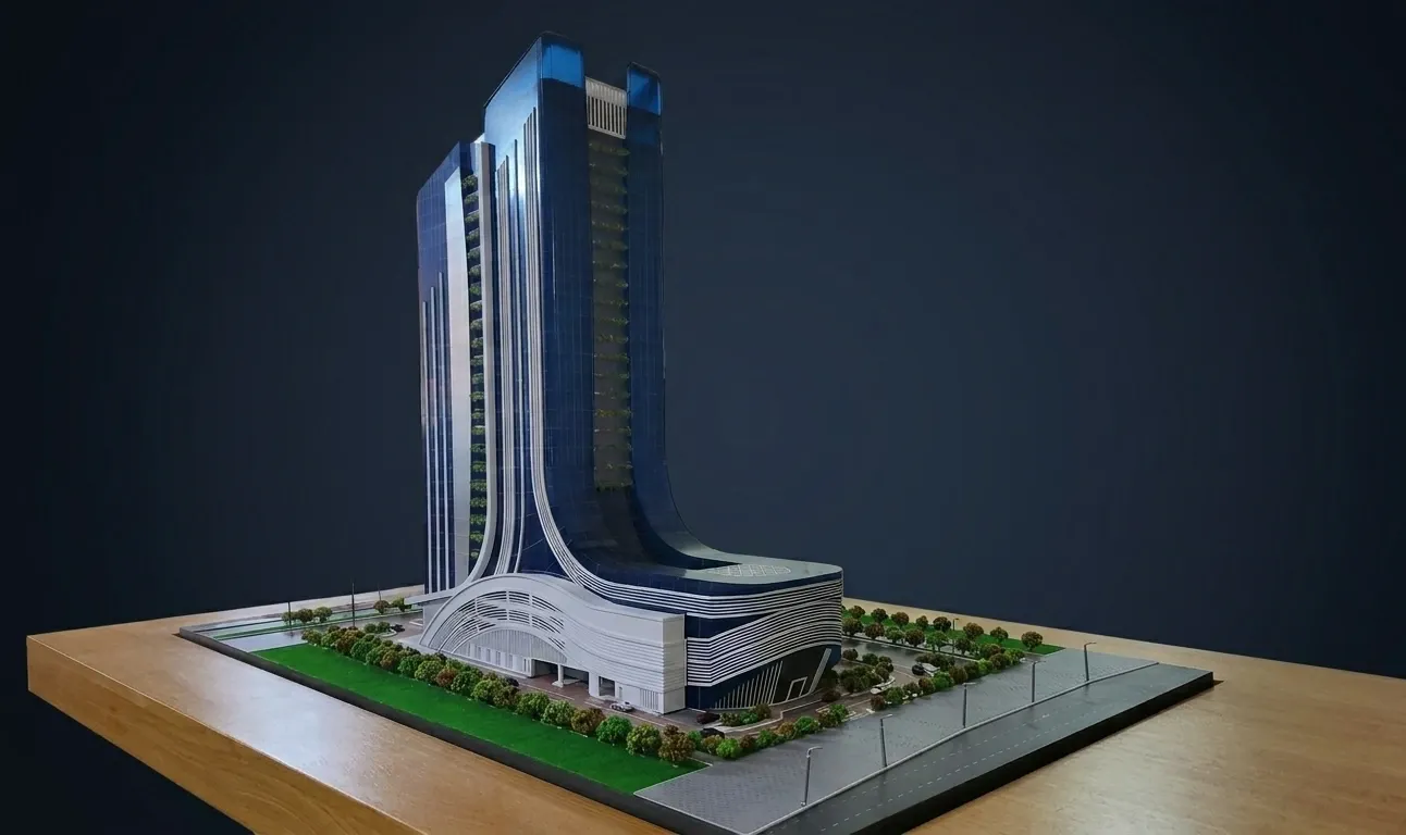 The National Commercial Bank Scale Model