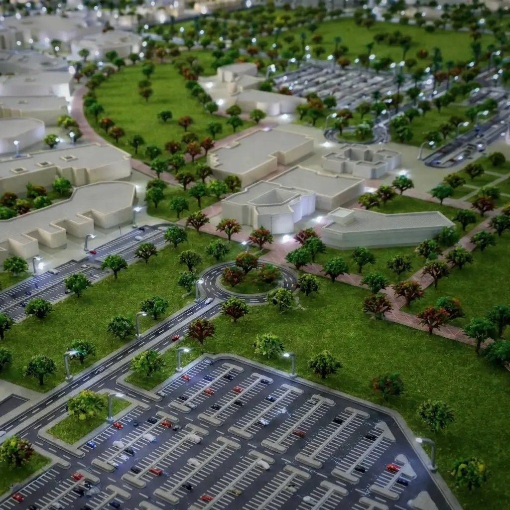 Al-Jouf University Scale Model