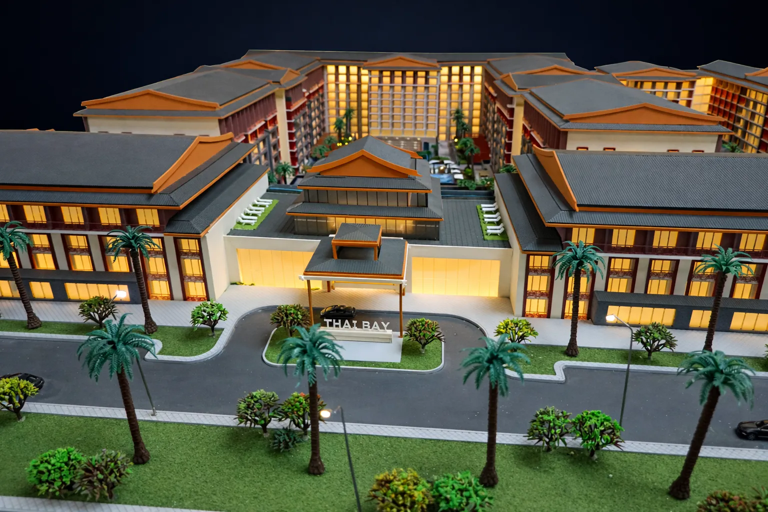 The Tai Bay Village Scale Model