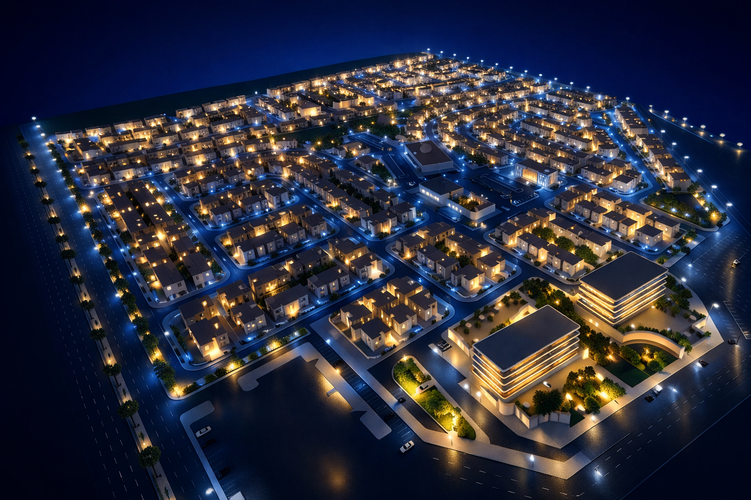 Sorouh Residential Compound Scale Model