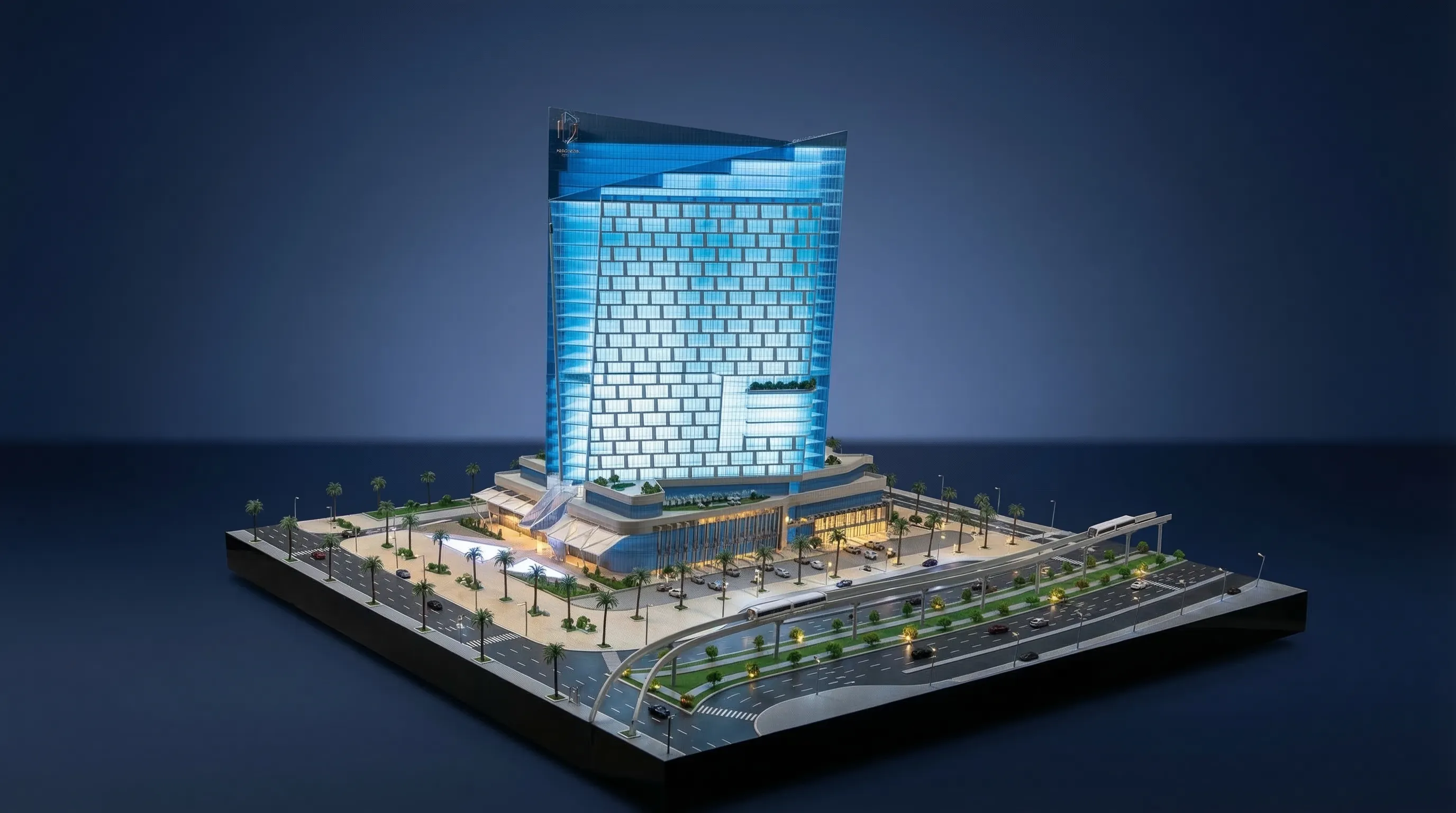 Podia Tower New Capital Scale Model