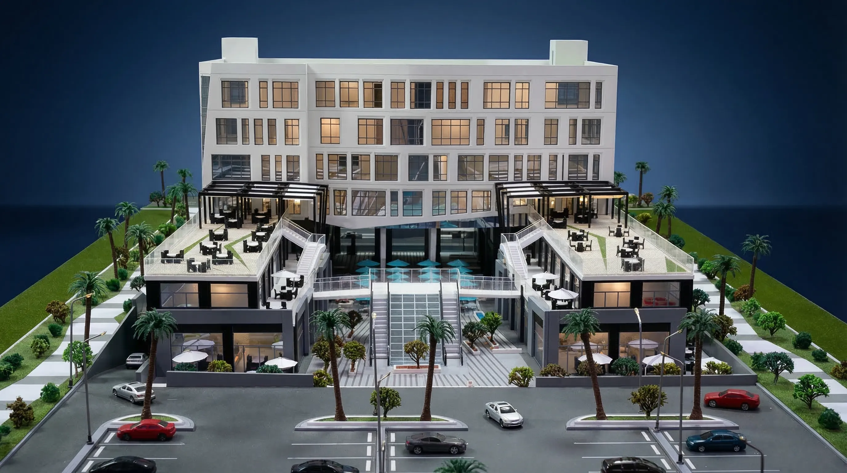 Eclipse Mall Scale Model