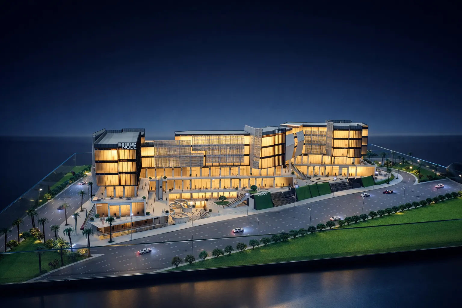 Node Projector Mall project