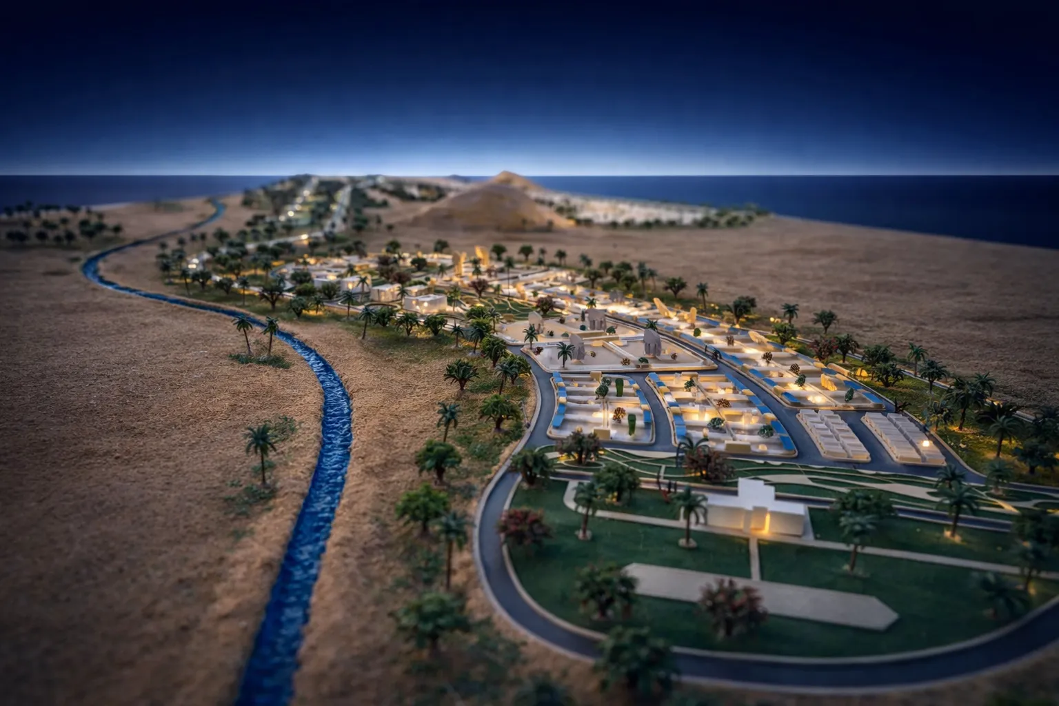 The National Center for Wildlife Development Scale Model