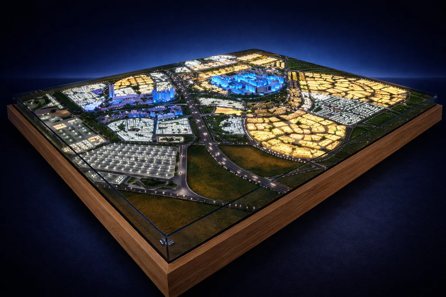 Features of the Administrative Capital Maquette 