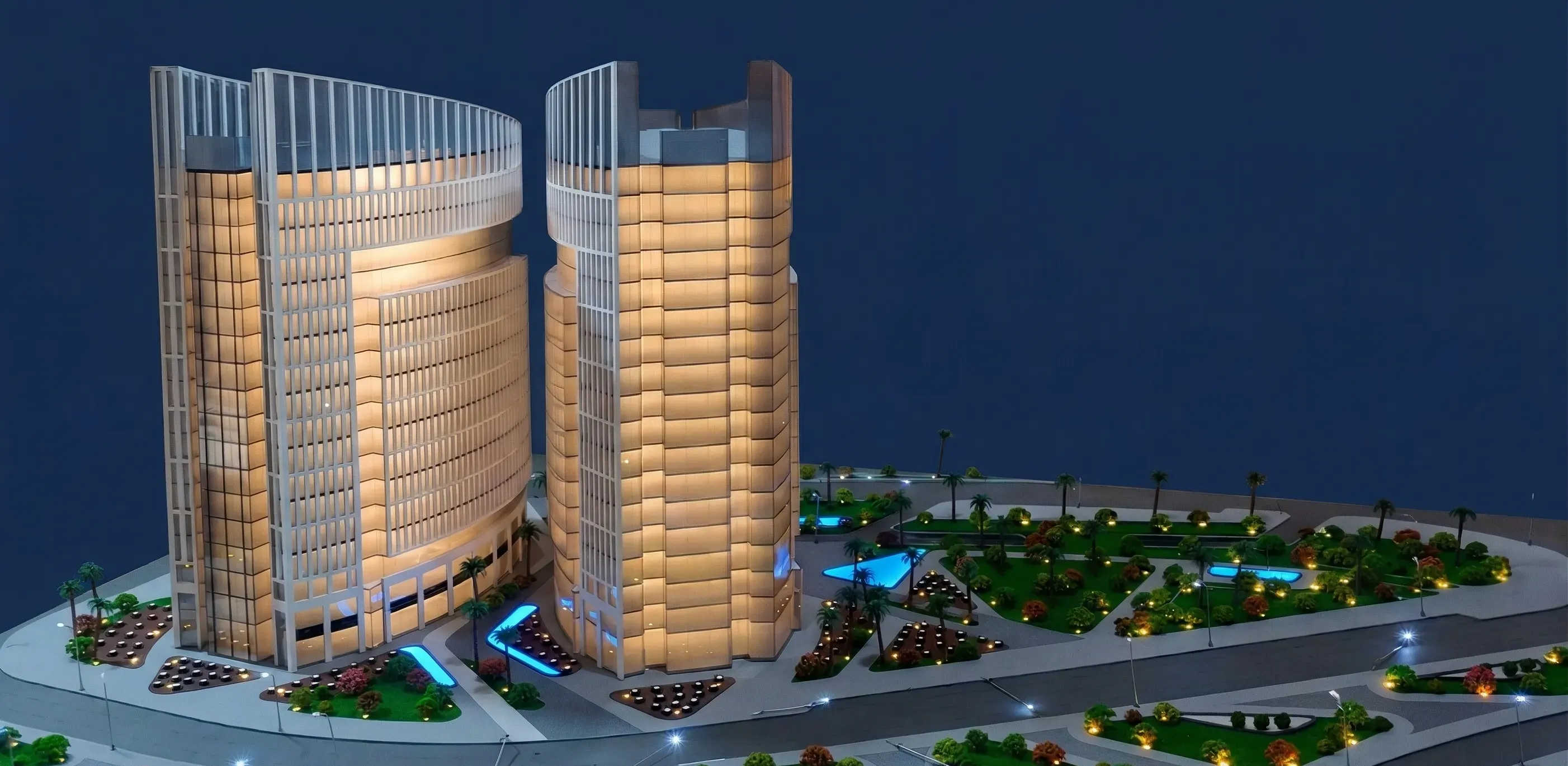 Eval Tower Scale Model