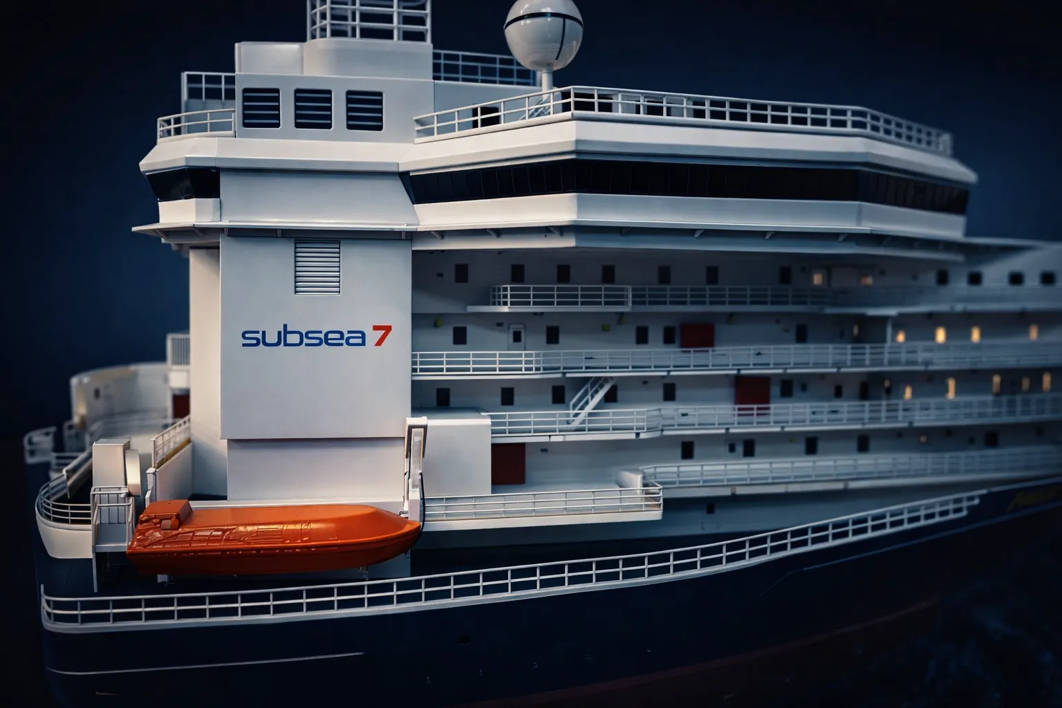 Subsea Ship Scale Model