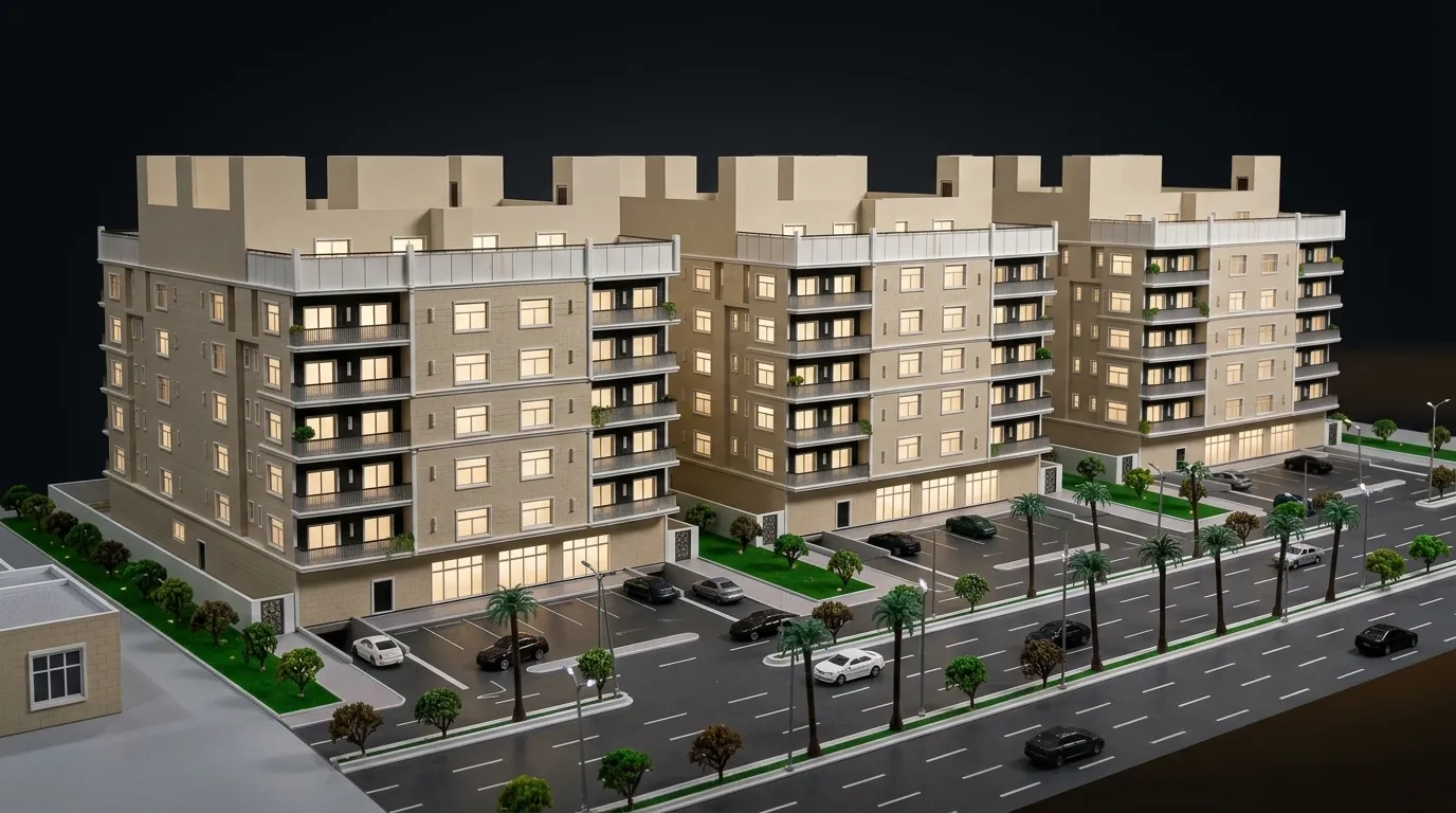 Taif Compound Scale Model