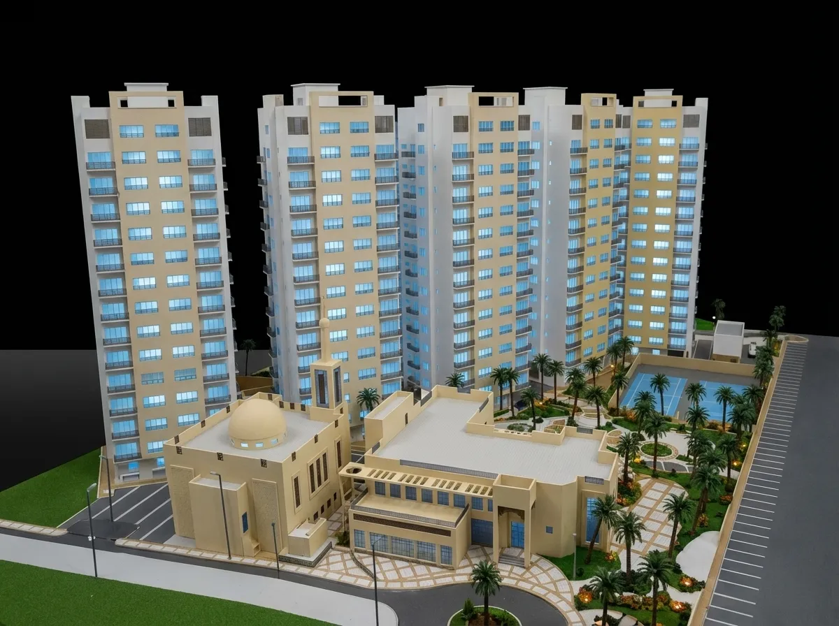 Artal Residential Complex Scale Model