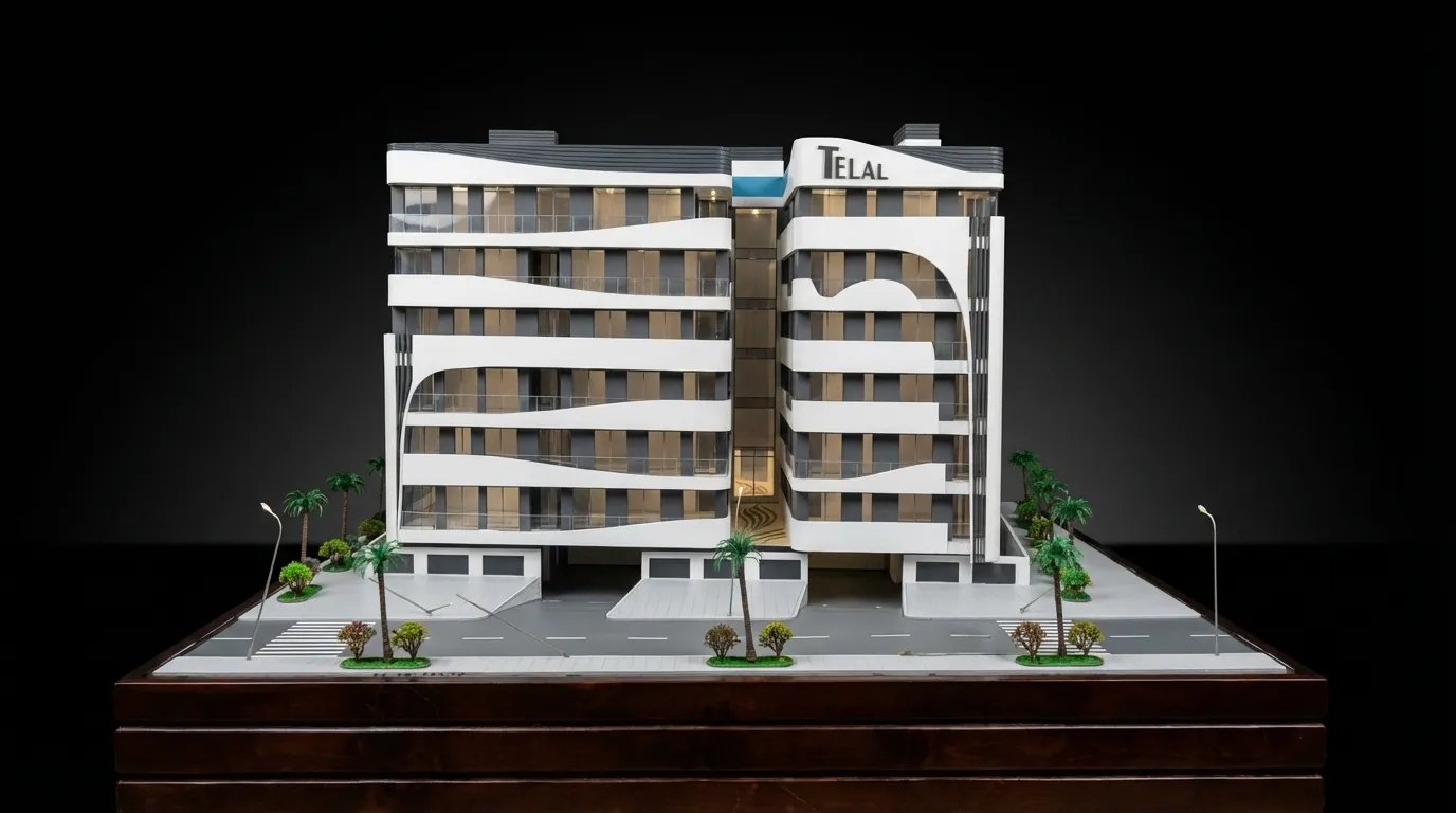 Bahja Hills Compound Scale Model V.1