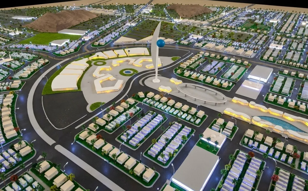 Al-Wurud Compound Scale Model