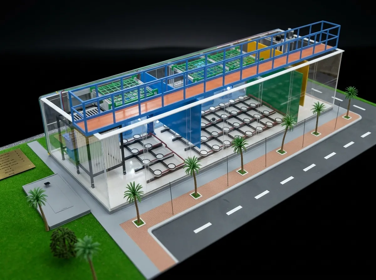 Water Treatment Plant Scale Model