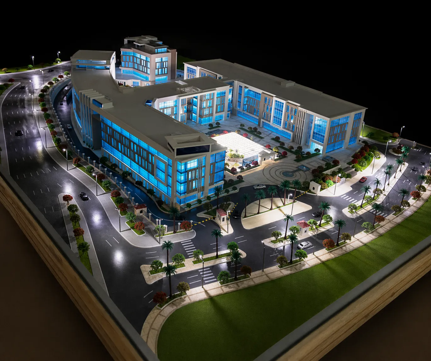 ماكيت مجمع ايترنا الطبي