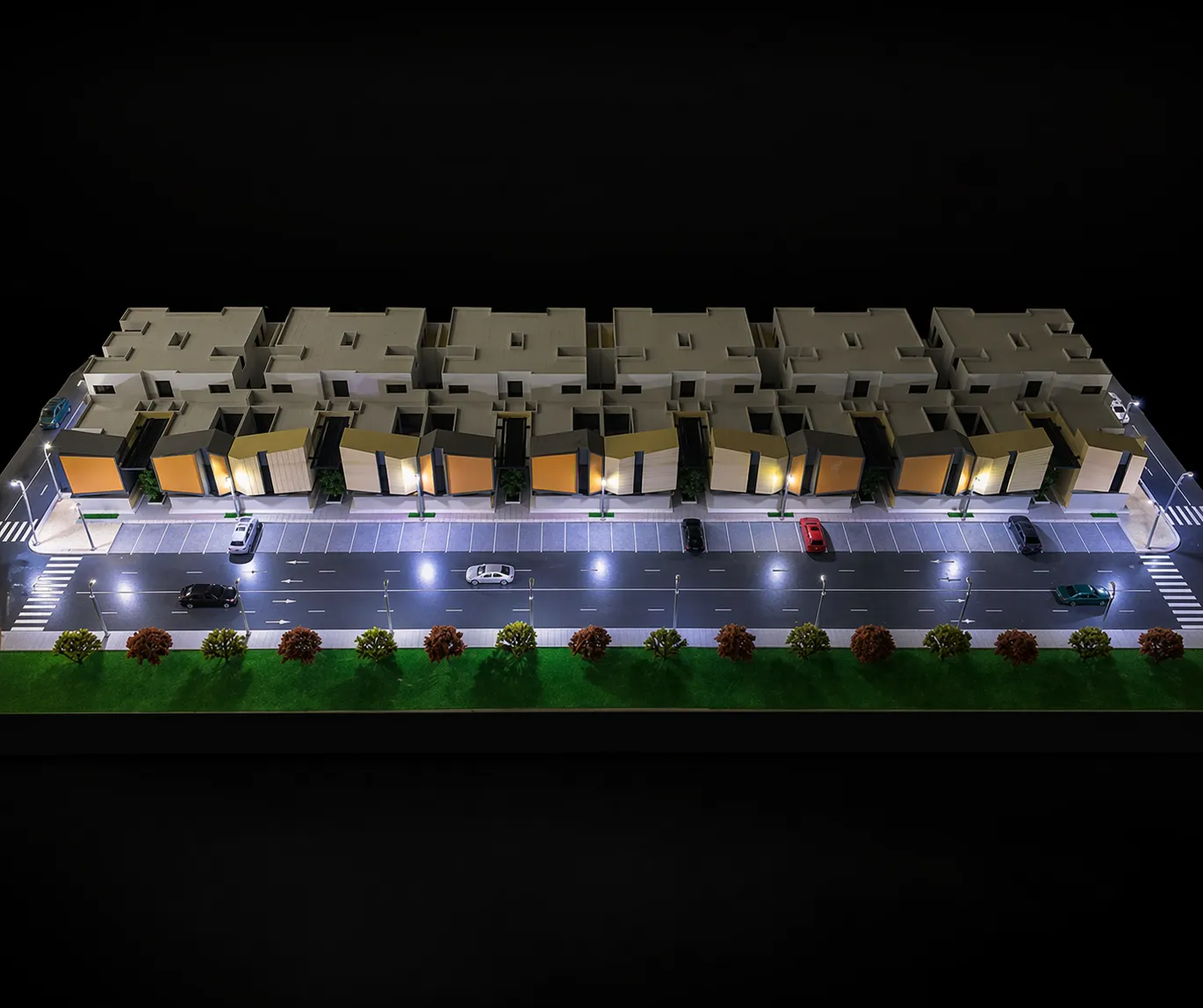 مجسم فلل دوبلكس حطين