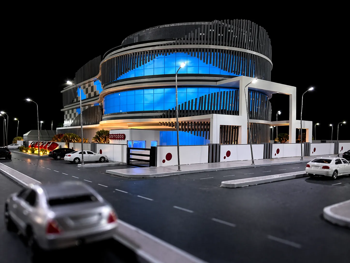 Ooredoo Building Scale Model Vr.1