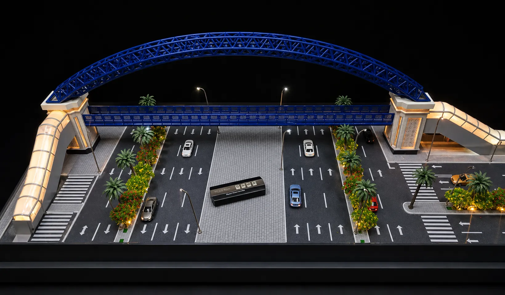 Pedestrian bridge project