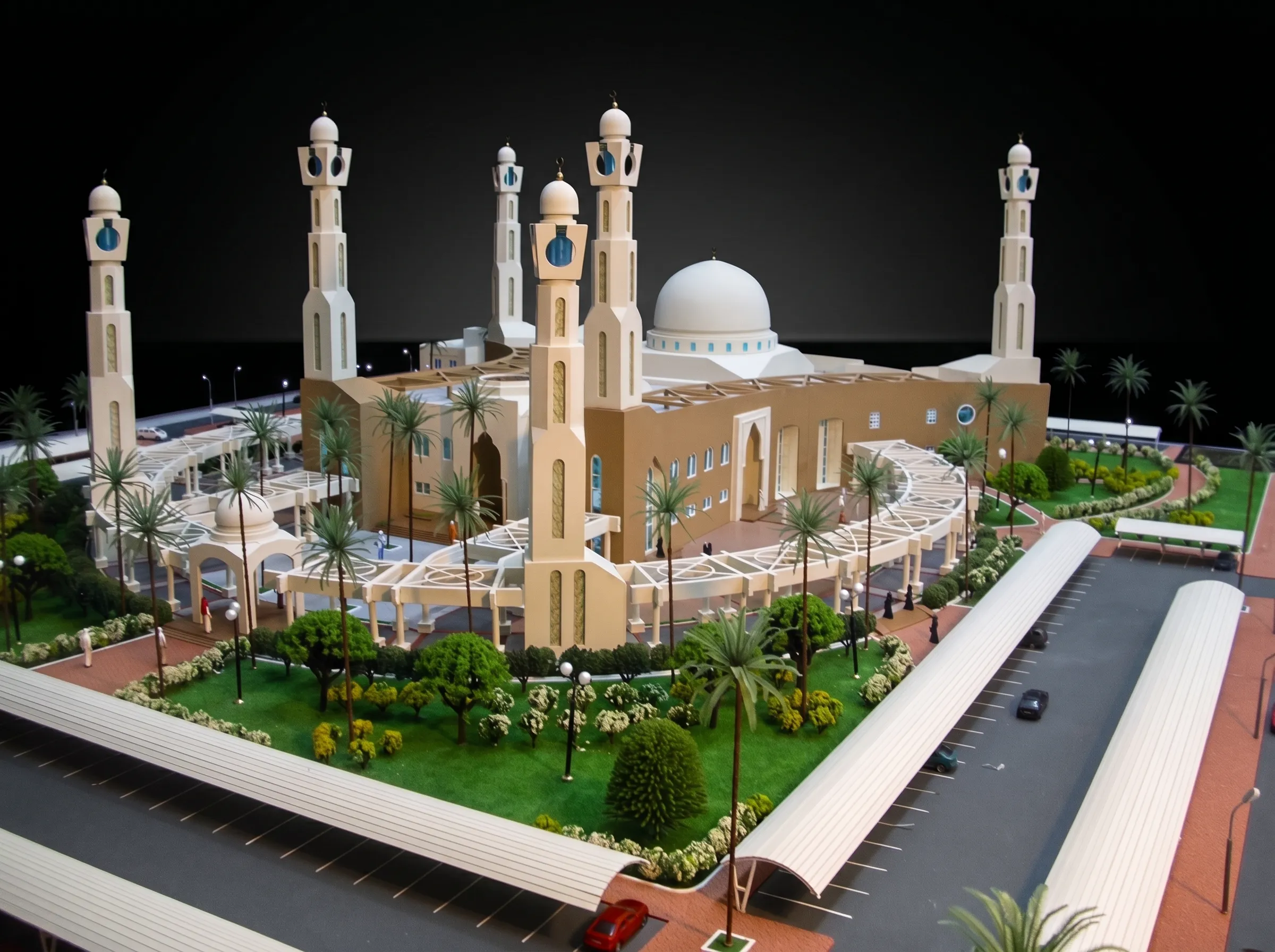 مجسم مسجد الولدين