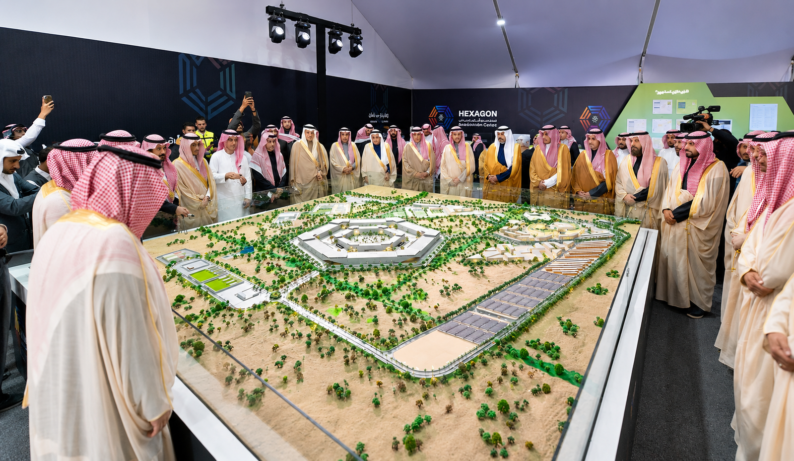 Hexagon Scale Model